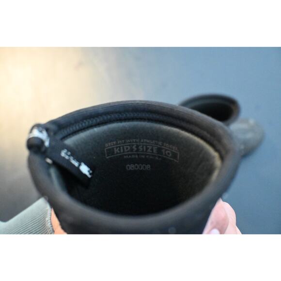 Muck Boot Co Rover Kids Size 10 Waterproof Rubber Boots Black - Picture 4 of 5